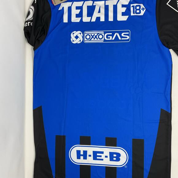 Puma Monterrey Los Rayados Jersey Blue Size Small 763254-01 - Picture 2 of 5